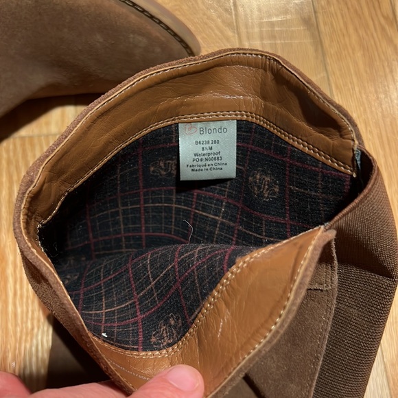 Blondo waterproof tan boots in excellent condition size 8 1/2 - Picture 8 of 8